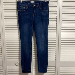 Zara distressed jeans!!